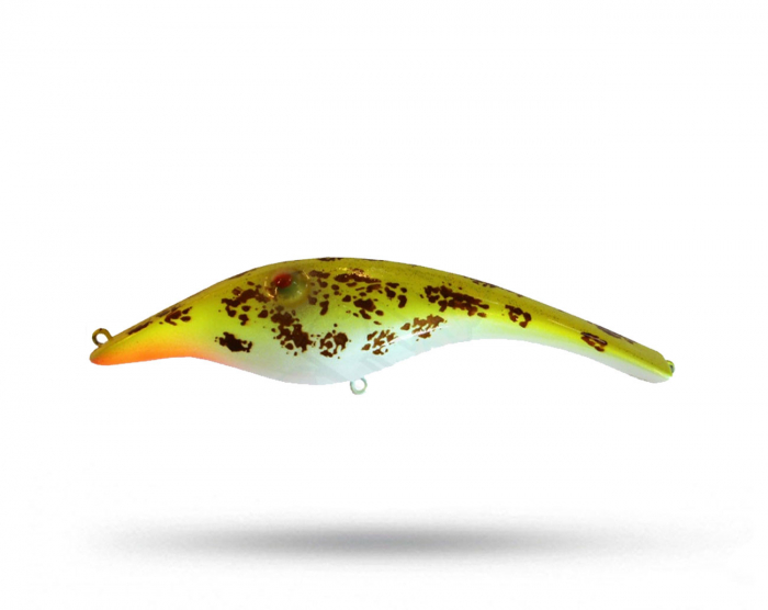 Zalt Original 14cm Flyt - Yellow Turtle i gruppen Fiskedrag / Gäddwobbler hos Örebro Fiske & Outdoor AB (20350_20344)