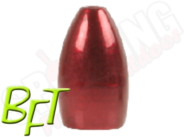 BFT Tungsten Bullet Weight Blood Red - 14gr i gruppen Krok & Småplock / Texas & Carolina Tillbehör hos Örebro Fiske & Outdoor AB (21332_ur)