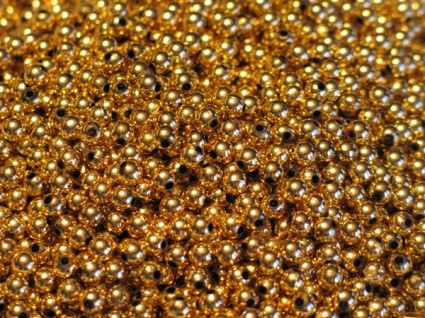 Texas & Carolina bead 8 mm - Metallic Gold i gruppen  hos Örebro Fiske & Outdoor AB (21706_30941)