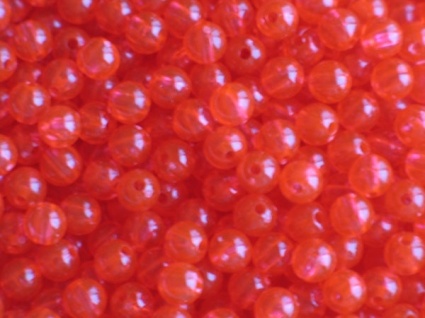 Texas & Carolina bead 8 mm - Transparent Salmon Red i gruppen  hos Örebro Fiske & Outdoor AB (21706_30942)