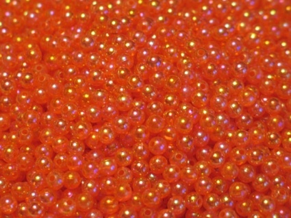 Texas & Carolina bead 8 mm - Pearlized Transparent Orange i gruppen  hos Örebro Fiske & Outdoor AB (21706_30943)