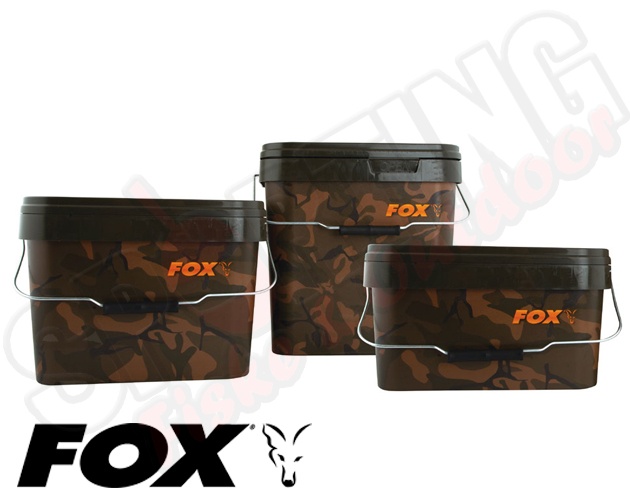 Fox Camo Carp Bucket - 10 liter i gruppen Övrigt / Mete & Karpfiske hos Örebro Fiske & Outdoor AB (23469_33362)