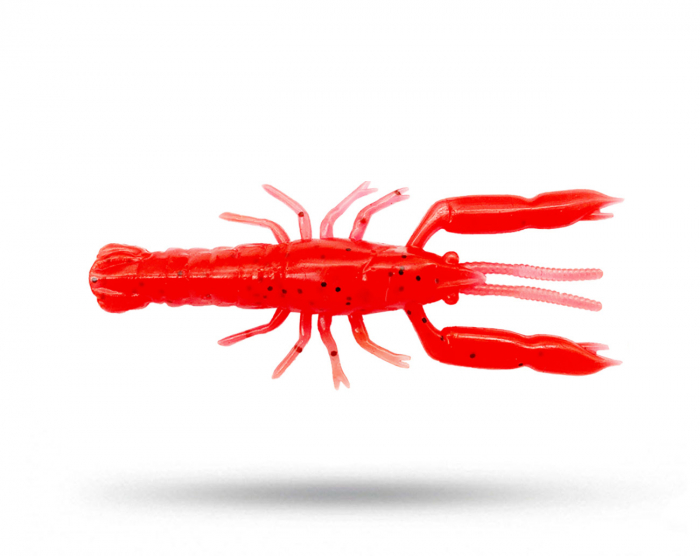 Savage Gear 3D Crayfish Rattling 5.5cm 1.6g (8-pack) - Red UV i gruppen Fiskedrag / Kräftor & Creaturebaits hos Örebro Fiske & Outdoor AB (72591)