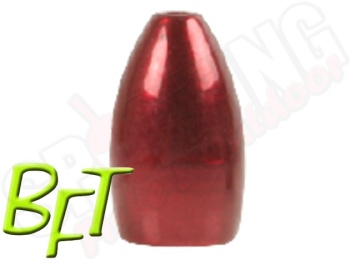 BFT Tungsten Bullet Weight Blood Red - 14gr
