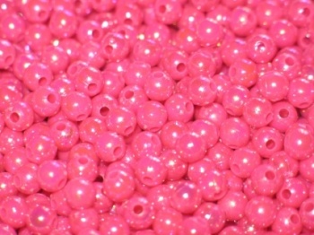 Texas & Carolina bead 8 mm - Pearlized Pink