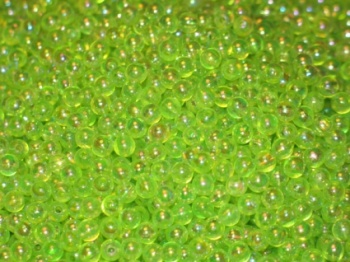 Texas & Carolina bead 8 mm - Transparent Lime