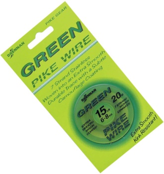 Drennan Green Pike Wire - 15 Lb