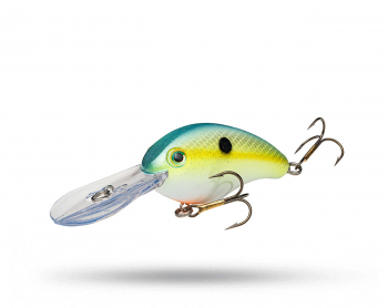 Strike King Pro-Model Series 4 Floating 11cm, 15,9g - Chartreuse Sexy Shad