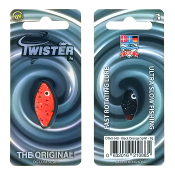 Twister - Black Orange Splat - 2 g