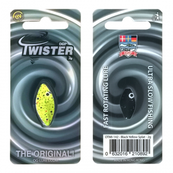 Twister - Black Yellow Splat - 2 g