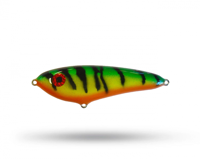 Smuttly Dog Jr - Fire Tiger  i gruppen Fiskedrag / Jerkbaits hos Örebro Fiske & Outdoor AB (1018_17843)