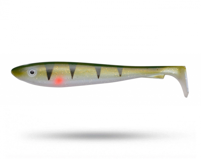 SvartZonker McRubber Shad 17cm UV Perch i gruppen Fiskedrag / Gäddjiggar hos Örebro Fiske & Outdoor AB (103417)