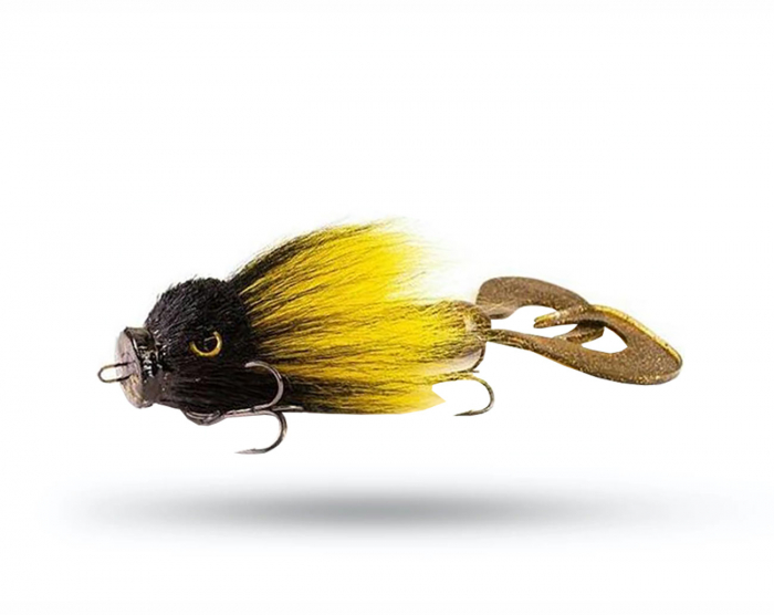 Miuras Mouse Mini  20cm 60g - Yellow Fever i gruppen Fiskedrag / Spinnfluga hos Örebro Fiske & Outdoor AB (11-MMM-009)