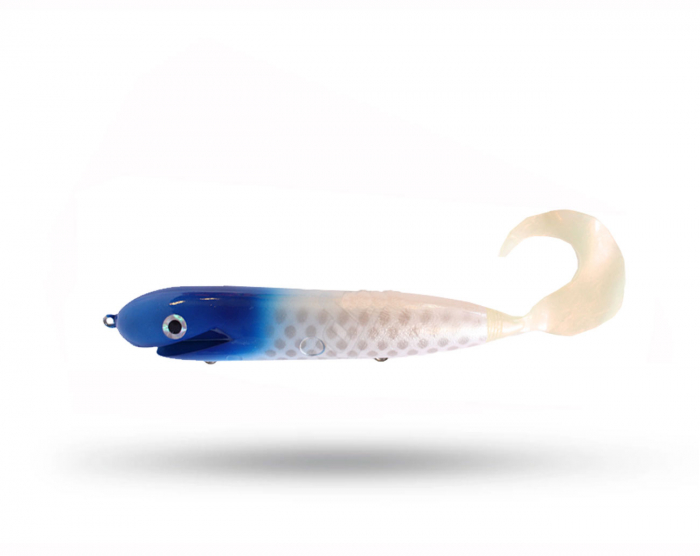 Monster Lures Squirko - Blue Head UV i gruppen Fiskedrag / Jerkbaits hos Örebro Fiske & Outdoor AB (11368_14391)