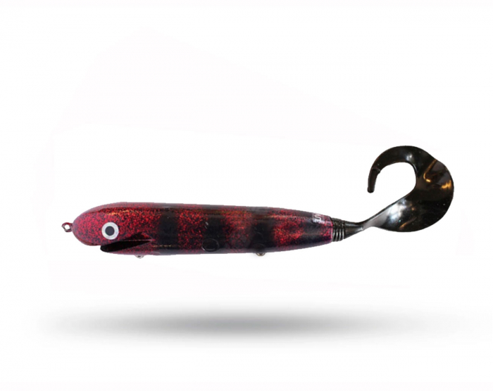 Monster Lures Squirko - Ruby Slippers UV i gruppen Fiskedrag / Jerkbaits hos Örebro Fiske & Outdoor AB (11368_14392)