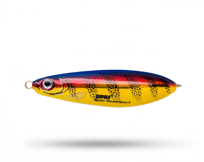 Rapala Rattlin Minnow Spoon 8 CM  - Gold of Lappland i gruppen Fiskedrag / Gäddwobbler hos Örebro Fiske & Outdoor AB (123097)