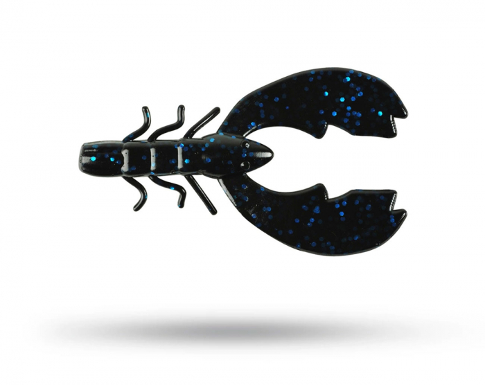 Berkley Chigger Craw 8 cm Black Blue Fleck i gruppen Fiskedrag / Kräftor & Creaturebaits hos Örebro Fiske & Outdoor AB (1307360)