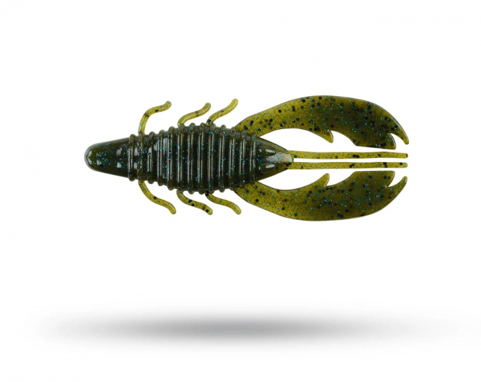 Berkley Craw Fatty - Green Pumpkin Blue  i gruppen Fiskedrag / Kräftor & Creaturebaits hos Örebro Fiske & Outdoor AB (14567642)