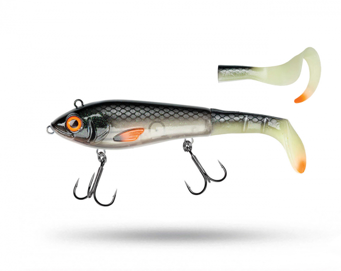 SvartZonker McHybrid 20cm, 100g - Glow Shad i gruppen Fiskedrag / Tailbeten hos Örebro Fiske & Outdoor AB (1550115)