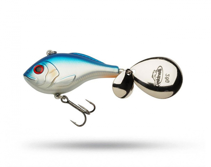 Berkley Pulse Spintail XL 18g - Blue Silver i gruppen Fiskedrag / Vibrationsbeten hos Örebro Fiske & Outdoor AB (1572728)