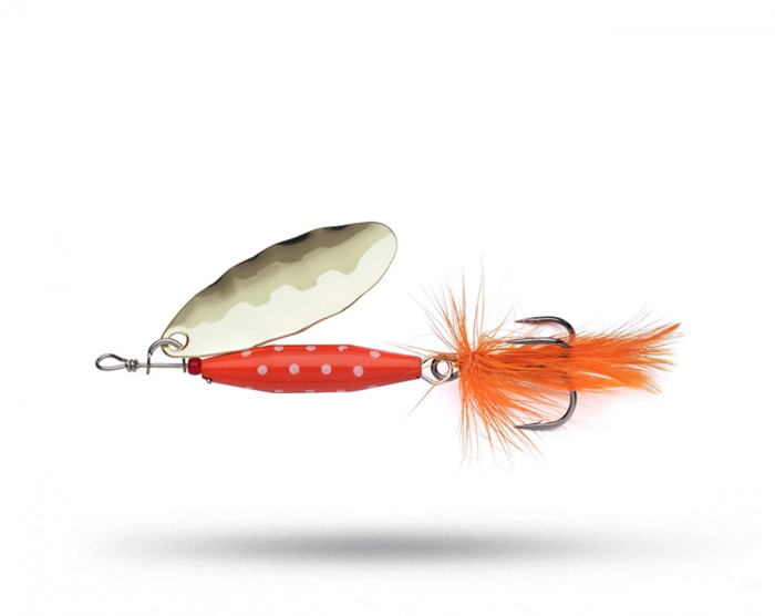 Abu Garcia Reflex Red 7g - Gold i gruppen Fiskedrag / Spinnare hos Örebro Fiske & Outdoor AB (1640029)