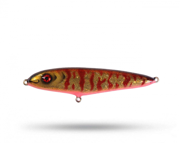 Musky Nicke Lill' Cigarren - Bleeding Gold i gruppen Fiskedrag / Jerkbaits hos Örebro Fiske & Outdoor AB (18860_ur)