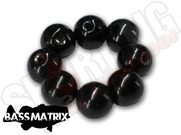 Bass Matrix Force Beads 6mm - Black i gruppen  hos Örebro Fiske & Outdoor AB (21796_ur)