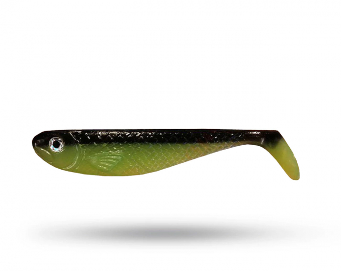 Esox Gear Boon Shad - Black Chartreuse i gruppen Fyndlådan hos Örebro Fiske & Outdoor AB (21946_26711)