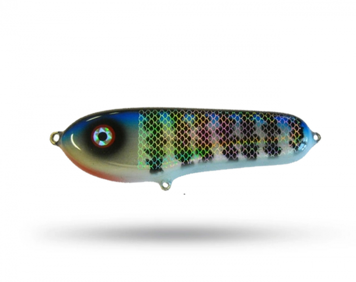 Cobb Crazy Shad Old School Micro - Holo Blue  Mack i gruppen Fiskedrag / Jerkbaits hos Örebro Fiske & Outdoor AB (21967_26870)