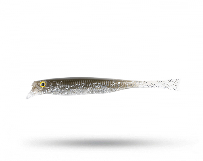 Jackall Driftfry Mellow 5.2' - Shine Silver Shad i gruppen Fiskedrag / Abborre & Gösjigg hos Örebro Fiske & Outdoor AB (2368-900)