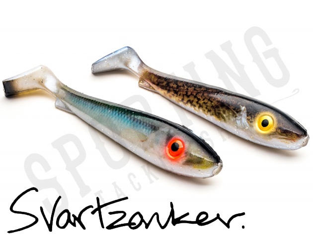 SvartZonker McRubber Real Series 2-pack Jr 17cm i gruppen Fiskedrag / Gäddjiggar hos Örebro Fiske & Outdoor AB (25134)