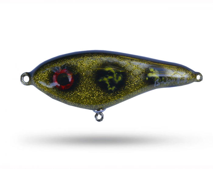 Brunnberg Lures Mini Jerk - Spotted Bullhead i gruppen Fiskedrag / Jerkbaits hos Örebro Fiske & Outdoor AB (25259_40306)