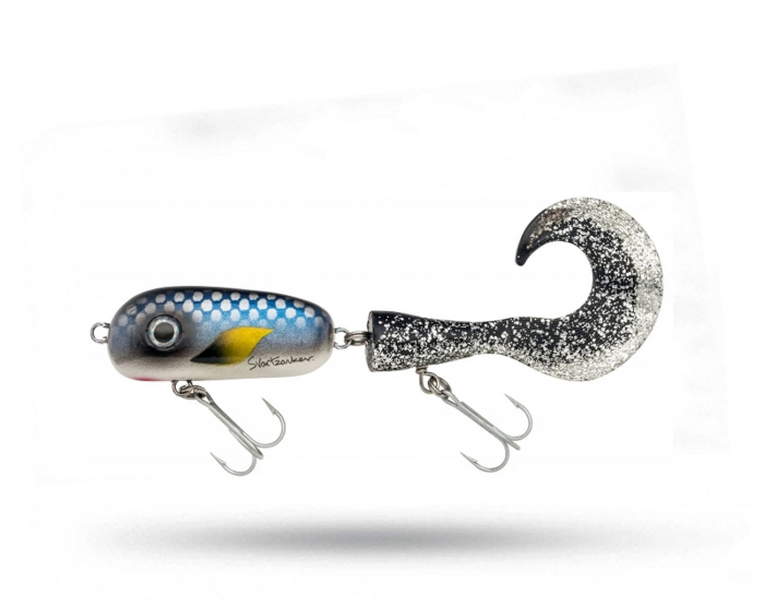 Svartzonker Tail Junior - Steel Blue i gruppen Fiskedrag / Tailbeten hos Örebro Fiske & Outdoor AB (25543_41344)