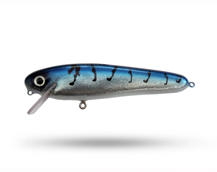 Lovely Lures Blixa Crank Grande - Electric Blue i gruppen Fiskedrag / Gäddwobbler hos Örebro Fiske & Outdoor AB (26395_44197)