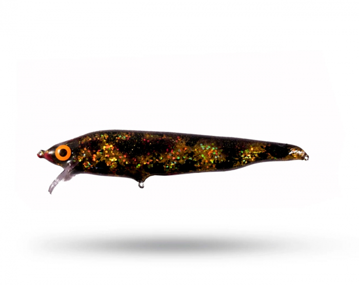 TS Lures Sporting Cranken - Gold Glitter Burbot i gruppen Fiskedrag / Gäddwobbler hos Örebro Fiske & Outdoor AB (26442_44313)