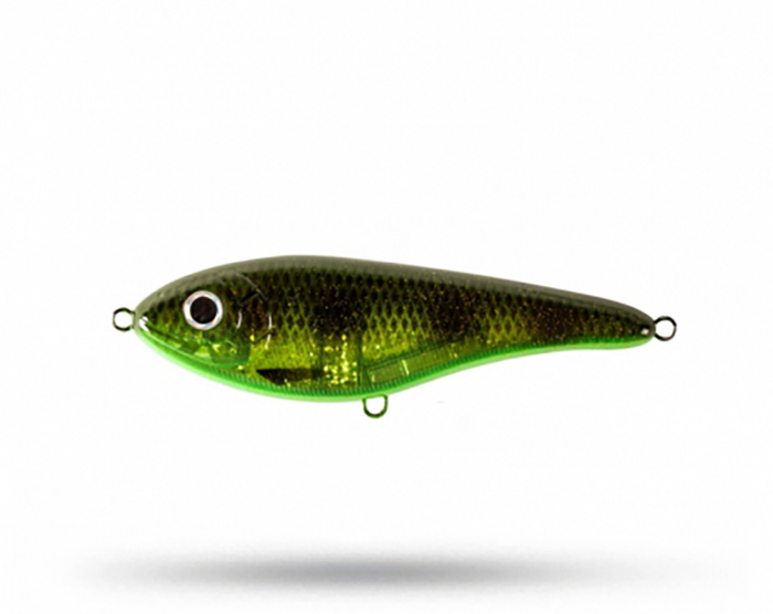 Buster Jerk Shallow, Olive Spotted Bullhead i gruppen Fiskedrag / Jerkbaits hos Örebro Fiske & Outdoor AB (29-EG048S-SB004)