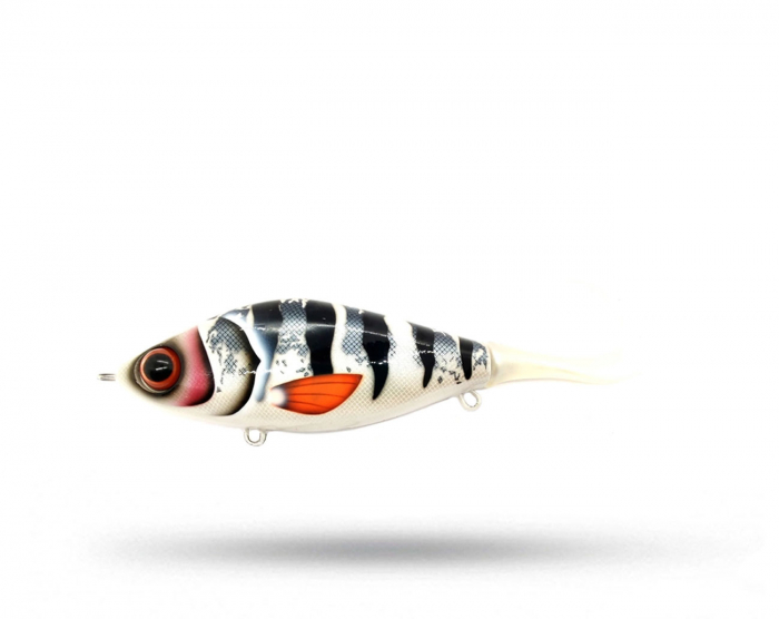 Trueglide Guppie Jr, 11cm, 70gr - Silver Koi- Pearl White i gruppen Fiskedrag / Jerkbaits hos Örebro Fiske & Outdoor AB (29-EG208A-C778)