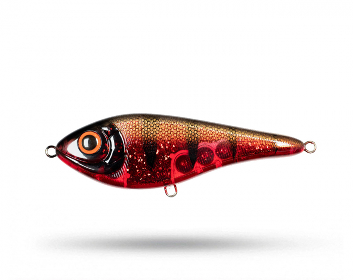 Buster Swim Slow Sink 13cm 65g - Red Flash 15 + i gruppen Fiskedrag / Jerkbaits hos Örebro Fiske & Outdoor AB (29-EG228-Z484-SG9)