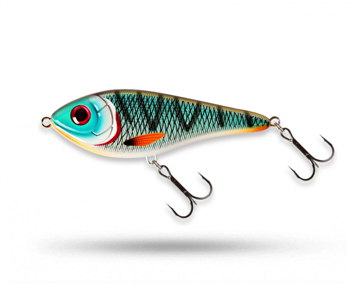Buster Swim Jr Slow Sink 10,5cm - Tiger Cichlid i gruppen Fiskedrag / Swimbaits hos Örebro Fiske & Outdoor AB (29-EG228A-CWC037)