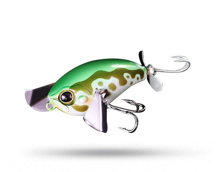 Jackall Micro Pompadour - Tonosamagaeru i gruppen Fiskedrag / Ytbeten och Poppers hos Örebro Fiske & Outdoor AB (4525807153569)