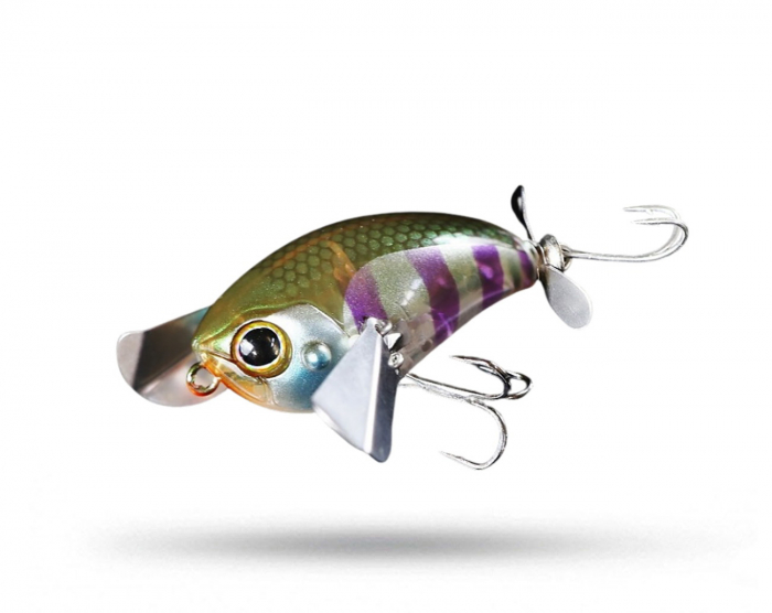 Jackall Micro Pompadour - Chubby Gill i gruppen Fiskedrag / Ytbeten och Poppers hos Örebro Fiske & Outdoor AB (4525807153576)