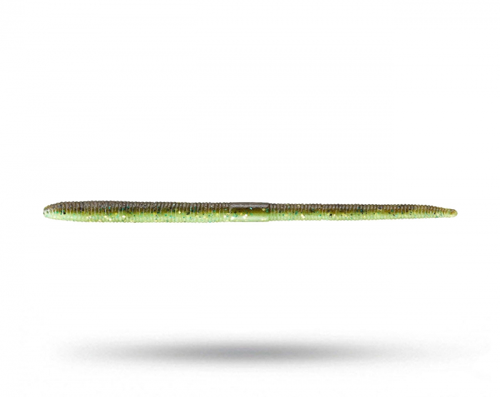 Jackall Flick Shake 4.8'' - Green Pumpkin Gold Chartreuse i gruppen Fiskedrag / NED Beten , Maskar & Stickbaits hos Örebro Fiske & Outdoor AB (4525807195675)
