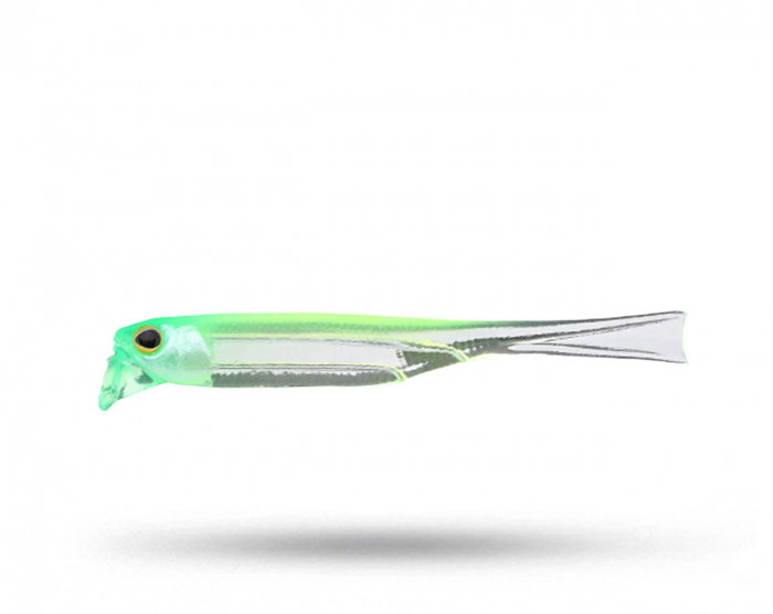 Jackall Driftfry Elastomer 2.5'' - Chartreuse Back Clear i gruppen Fiskedrag / Abborre & Gösjigg hos Örebro Fiske & Outdoor AB (4525807318753)