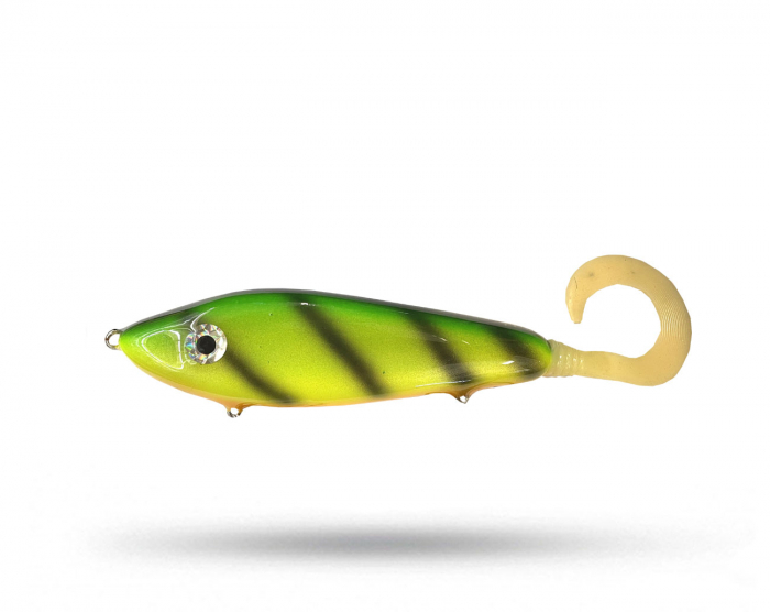 Cobb Attitude Shad Tail - Firetiger i gruppen Fiskedrag / Jerkbaits hos Örebro Fiske & Outdoor AB (538_12474)