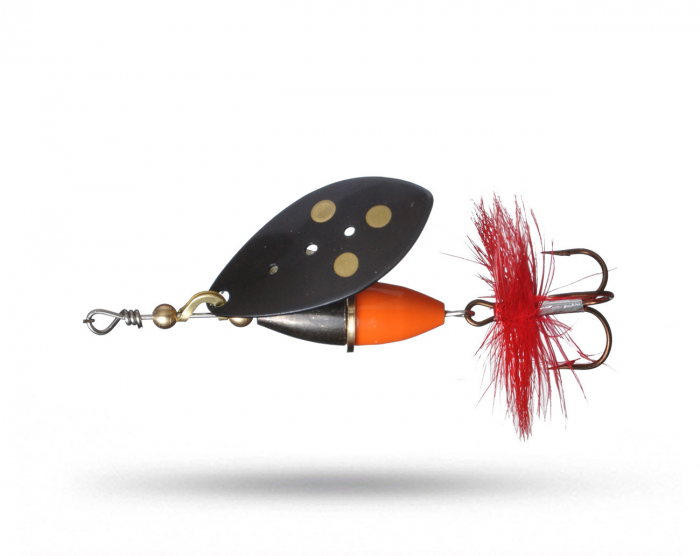 Myran Wipp 7 Gr Orange Black - Black i gruppen Fiskedrag / Spinnare hos Örebro Fiske & Outdoor AB (6442-09)