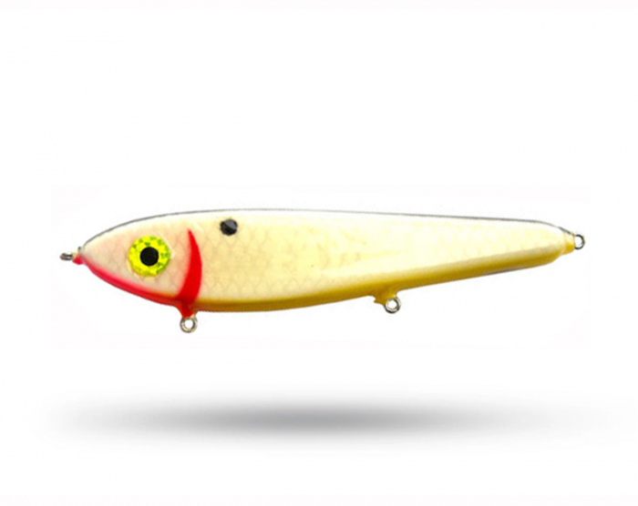 Hoosier Rattling Shad Glider - Smiling Eat Me Shad i gruppen Fiskedrag / Jerkbaits hos Örebro Fiske & Outdoor AB (726_12456)