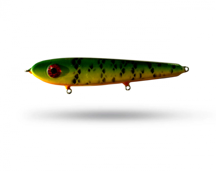 Hoosier Rattling Baitfish Glider - FireTiger i gruppen Fiskedrag / Jerkbaits hos Örebro Fiske & Outdoor AB (737_ur)