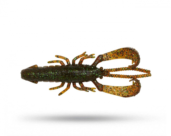 Savage Gear Reaction Crayfish 7.3cm 4g (5-pack) - Green Pumpkin i gruppen Fiskedrag / Kräftor & Creaturebaits hos Örebro Fiske & Outdoor AB (74104)