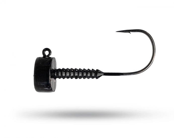 Lunker City Ned Head Black 4-pack, 7gr - 2/0 i gruppen Krok & Småplock / Jiggskallar hos Örebro Fiske & Outdoor AB (78-NHB-07)