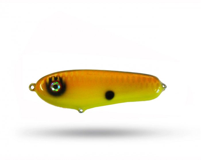 Cobb Crazy Shad Old School Mini - Orange Shad i gruppen Fiskedrag / Jerkbaits hos Örebro Fiske & Outdoor AB (7951_26661)